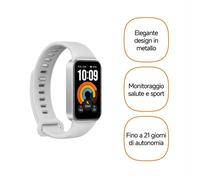 SMARTBAND XIAOMI 11 Active, 1,47 TFT a colori tattile, Argento
