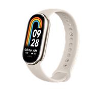 Xiaomi Smart Band 8 AMOLED Tracciatore di attività a clip/da polso 4,11 cm (1.62") Champagne, Oro