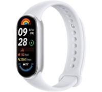 Xiaomi Smart Band 9 - Braccialetto di attività, autonomia fino a 21 giorni, display AMOLED con frequenza di aggiornamento di 60 Hz, sensore di frequenza cardiaca, Argento