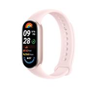 Xiaomi Smart Band 9, Schermo AMOLED 1.62'', Luminosità 1.200 nit, Cornice metallica, Monitoraggio Salute Migliorato, +150 modalità sportive, Autonomia 21 giorni, Resistenza acqua 5ATM, Rosa