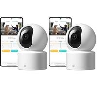XIAOMI Smart Camera C301 (Videocamera di sorveglianza), risoluzione 2K, protezione privacy, visione notturna a colori, visione completa a 360°, rilvamento delle persone, audio bi-direzionale