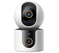 Xiaomi Smart Camera C500 Doppia Telecamera di Sorveglianza WiFi 2K - Rilevamento Umano - Visione Notturna Intelligente - Audio Bidirezionale - Avviso Acustico e Visivo