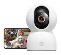 XIAOMI Smart Camera C701 (Videocamera di sorveglianza), 4K Ultra HD, visione a 360°, conversazione bidirezionale, visione notturna a infrarossi, Wi-Fi 6 dual-band