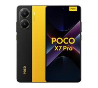 Xiaomi Smartphone POCO X7 Pro, 8+256 GB, giallo, fotocamera principale da 50 MP con OIS, batteria da 6000 mAh (tip) con HyperCharge da 90 W, IP68, funzioni AI (caricabatterie non incluso), 2 anni di