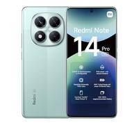 Xiaomi Smartphone Redmi Note 14 Pro 5G, 8+256GB, fotocamera AI da 200MP, IP68, ricarica turbo da 45W con batteria da 5110mAh, funzionalità AI (caricabatterie non incluso), Verde