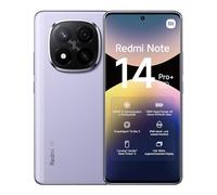 Xiaomi Smartphone Redmi Note 14 Pro+ 5G, 8+256GB, fotocamera AI di livello professionale da 200MP, IP68, HyperCharge da 120W, funzionalità AI (caricabatterie non incluso), Viola