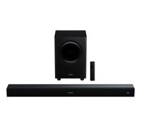 XIAOMI Soundbar Pro 2.1ch, Soundbar TV Max 300W con bassi potenti e subwoofer wireless esterno, supporta Dolby Audio™ e DTS Virtual:X, HDMI ARC/ottico/coassiale/Bluetooth, telecomando