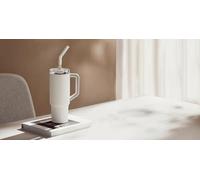 Xiaomi Tazza di paglia 1 L Bianca Acciaio Inox Silicone Manico antiscivolo