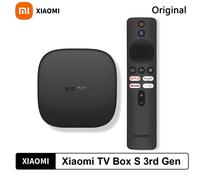 Xiaomi Mi TV Box S 3rd Gen, 2GB RAM + 32GB ROM, Wi-FI 6, Streaming 4K Ultra HD, Bluetooth, Soporta Google TV, Nero
