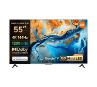 Xiaomi TV S Mini LED 55 2025 139,7 cm (55") 4K Ultra HD Smart TV Wi-Fi Nero 1200 cd/m²