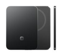 Powerbank Xiaomi UltraThin MagSafe, ultrasottile da 6 mm, batteria esterna da 5000 mAh, ricarica rapida fino a 15W, design ergonomico, compatibile con iPhone e Android, Graphite Black