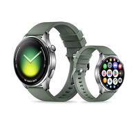 XIAOMI Watch 5 Smartwatch, Google Wear OS, NFC Pay, AI, Gemini, display AMOLED da 1,54'', durata della batteria di 6 giorni, GPS fitness tracker, controllo gestuale, Bluetooth da 47 mm, Green