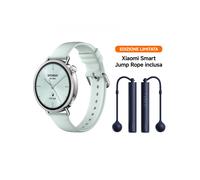 Xiaomi Watch S4 41mm + Jump Rope, Mint Green 3,35 cm (1.32") AMOLED Digitale Argento