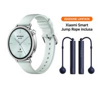 Xiaomi Watch S4 41mm + Jump Rope, Mint Green 3,35 cm (1.32'') AMOLED Digitale Argento Xiaomi