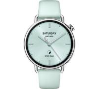 XIAOMI Watch S4 41mm: smartwatch compatto ultra-leggero da 32g, previsione ciclo, salute con un tocco, 150+ modalità sportive, funzioni sicurezza, HyperOS 3, cinturino fluororubber mint Green