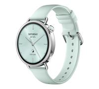 XIAOMI Watch S4 41mm: smartwatch compatto ultra-leggero da 32g, previsione ciclo, salute con un tocco, 150+ modalità sportive, funzioni sicurezza, HyperOS 3, cinturino fluororubber mint Green