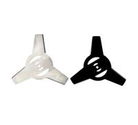 xiaopang 1/2 Pezzi 150 mm in Metallo for decespugliatore, Lame for Testina 3/4 Denti for Tosaerba Elettrico, Parti for Tosaerba, Accessori for Utensili(2Pcs 3T Set)