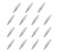 xiaopang 1/30 Pezzi 3 Fori Lame di Ricambio for Tosaerba Portatile raccordi 15 cm Testa in Metallo for decespugliatore utensile Elettrico da Giardino for la casa(15pcs)