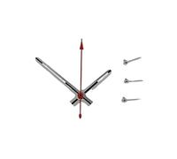 xiaopang 1 lancetta dell'orologio VK63 adatta for lancette ad ago oro argento VK63A(Silver Red B)