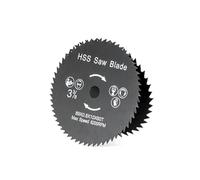 xiaopang 1 pz 89/115 mm HSS Lama for Sega Circolare Disco da Taglio for Legno 44T 66T Mini for Utensili for la Lavorazione del Legno in plastica PVC(89x10x60T)