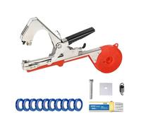 xiaopang 1 pz accessori per rilegatrice per rami di frutteto, set di dispositivi per pomodoro e cetriolo, 10 nodi, 1 scatola cinghie chiodi (D)
