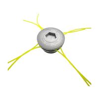 xiaopang 1 pz. Testina for decespugliatore in Alluminio con 4 Fili for Attrezzi da Giardino, Rocchetto, decespugliatore, Accessori