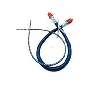 xiaopang 1 tubo flessibile con albero morbido adatto per zaino, spazzola tagliasiepi, palo tosaerba BG328 CG430 CG520 GX35 GX31 140F (cavo di 89 cm)