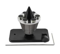 xiaopang 1STE 42-047 339075B Bilanciatore for Lame Tosaerba di Ricambio for Tosaerba Supporto Magnetico da Parete Nero Rosso(Black)