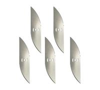 xiaopang 5/10 Pezzi 150 mm Testina for decespugliatore in Metallo Lame di Ricambio for Tosaerba Accessori Parti Utensili elettrici for Giardino Domestico(Orange)