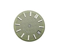 xiaopang Accessori for la modifica dei quadranti dell'orologio da 1 pezzo da 28,5 mm for il movimento NH35/NH36(Army green)