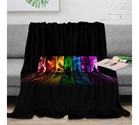 XiaopangXY LGBTQ Coperta Plaid Pile Di Flanella 340gsm, Coperta Letto Singolo/Matrimoniale 50x60inch(127x152cm), Pride Month Coperta Divano Grande Calda Morbida - Adatto Per Il Campeggio Picnic