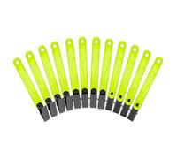 XIAOQENAN 12pcs/Set Clip Marcatore Sentieri Riflettenti per Lo Stand Albero A Caccia Marcatori per Sentieri visibilità Marcatori Riflettenti.