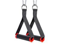XIAOQENAN 1PAIR Nylon Cuzzino Fitness Pullo per Impugnatura Maniglia Esercizi Resistenza alle Fasce Maneggevano L'esercizio Palestra Senza Colpa per L'attrezzatura da Palestra Domestica