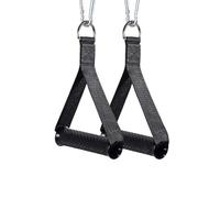 XIAOQENAN 1PAIR Nylon Cuzzino Fitness Pullo per Impugnatura Maniglia Esercizi Resistenza alle Fasce Maneggevano L'esercizio Palestra Senza Colpa per L'attrezzatura da Palestra Domestica