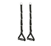 XIAOQENAN 1PAIR Nylon Cuzzino Fitness Pullo per Impugnatura Maniglia Esercizi Resistenza alle Fasce Maneggevano L'esercizio Palestra Senza Colpa per L'attrezzatura da Palestra Domestica
