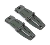 XIAOQENAN 2 PCS Tattiche Tattica A Clip Fissaggio A Fissaggio Gancio Multifunzionale Clip Fibbia Cinturino per Campeggio Escursionistico da Viaggio Multifunzionale