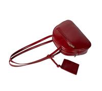 XIAOQENAN Borsa Sella In Pelle PU Moderabile Con Cerniera Per Signore Trendy A Colori Lucidi Per Finitura Glossy Borsetta Borsetta Coreana Coreana