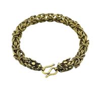 XIAOQENAN Bracciale Testa Drago Bronzo Accessorio Adatto per Uomini E Donne Che Amano Accessori per Festa Abbigliamento Abbigliamento Abbigliamento