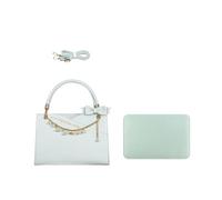 XIAOQENAN Clear Itabag Scacco A Tracolla Display Crossbody Borse School Styles Giapponese Messengers Bows Borsa E Borsetta Itabag Bows Borsa Spalla Chiara In Stile Giapponese Crossbody