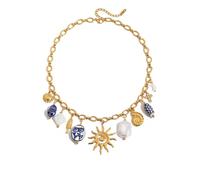 XIAOQENAN Collana/orecchini In Ceramica E Acciaio Opzioni Multi -lunghezza Gioielli Fatti A Mano Accessori Per Usura Quotidiana Ceramica E Acciaio Inossidabile