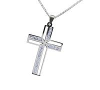 XIAOQENAN Crocifisso Cattolico Alla Con Collana In Acciaio Inossidabile Accessori Unisex Koker Symbol Gioielli Unisex Gioielli Religiosi