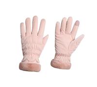 XIAOQENAN Donne Inverno In Bicicletta Da Sciopero Da Sci Peluche Calde Guanti Cotone Addensato Guanti Imbottiti Vello Touchscreens Foderato