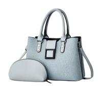 XIAOQENAN Elegante Borsetta Femminile E Set Sacchetti A Tracolla 2 Pcs Con Pelle PU Testurizzata E Sacca Con Borse A Grandi Dimensioni Ladies Messenger