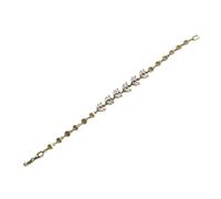 XIAOQENAN Elegante Braccialetto in Lega Robusta con Antiquariato d'Argento E Disegni in Ottone Accessorio Portatile per Abbigliamento Quotidiano Bracciale