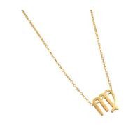 XIAOQENAN Elegante collana a catena regolabile con 12 costellazioni ciondolo squisita lettera oroscopo segno gioielli alla moda costellazioni ciondolo, One Size, come descritto, come descritto