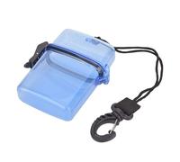 XIAOQENAN Impermeabile Diving Dry Box Immersione Sigillatura Secco Scatola di Immagazzinaggio con Corda Gancio Subacquea Trasparente Galleggiante Impermeabile Caso per Surf Canoe Kayak, Blu, Taglia