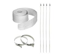 XIAOQENAN Isolamento Termali Assalto Calore Abito Vintage Nastro Avvolgimento Resistente per Gestione del Calore Isolamento Installazione Facile