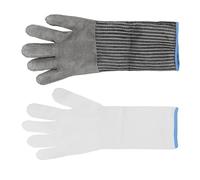XIAOQENAN Livelli 5 Guanti Resistenti Taglio Inossidabile Macellaio Metallico A Maglie Per Macellai Per Le Ostriche Che Lanciano Guanti Resistenti Taglio Del Della Carne