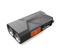 XIAOQENAN Luce Lavoro A LED Portatile con Batteria Ricaricabile Funzione LED Magnetica Adatto per La Pesca E La Gestione della Torcia Base Magnetica per Le Superfici Metalliche