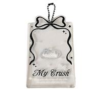 XIAOQENAN Photocard Idolo Acrilico Organizzato Con Trafficanti Eleganti DEGAZIONI CHILD POTOCARD DISPLAY CASE CHIAVE PER BEDGI RESISTANTI STUDENTI